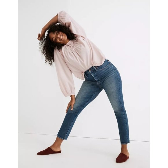 Madewell The Perfect Vintage Jean in Melgrove Wash 25 New Denim Pants (hemmed) - Picture 15 of 15